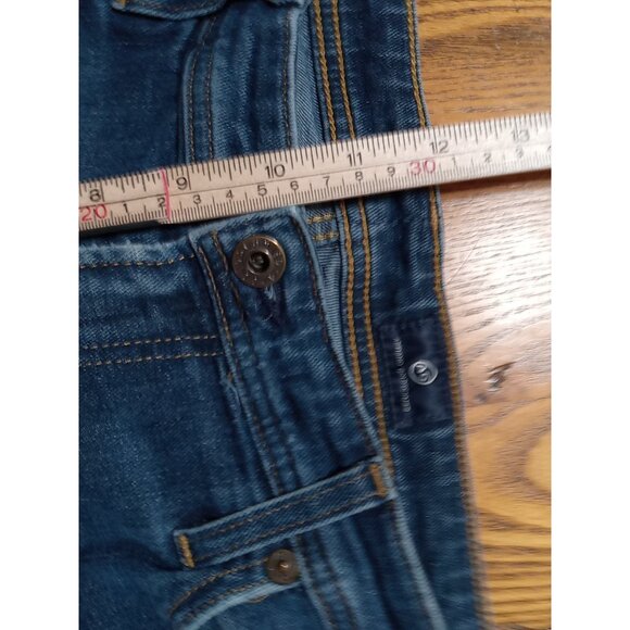 AG ADRIANO GOLDSCHMIED Jeans Mens 32 X 32 BLUE Distressed Hole Preowned Summer - Picture 5 of 15